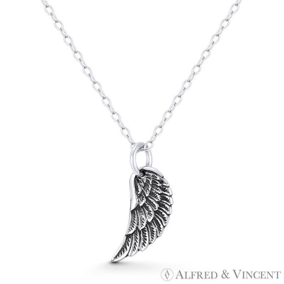 Alfred & Vincent | Jewelry | Angels Eagles Wing Protection Pendant In ...
